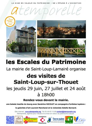 Ballade insolite bourg St Loup