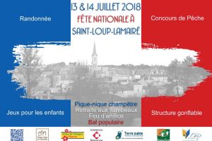 visuel du 14 juillet Saint Loup Lamairé
